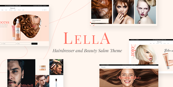 Lella - Hairdresser and Beauty Salon Theme icon