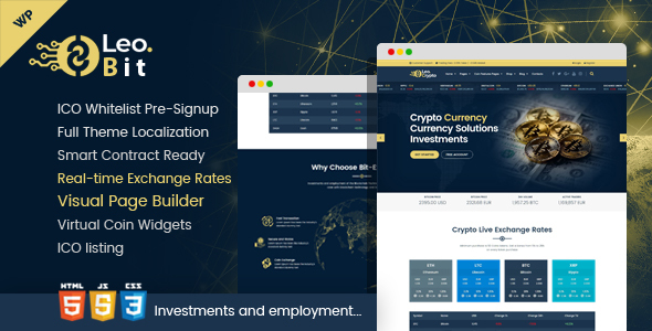 Leobit - Crypto Currency WordPress Theme icon
