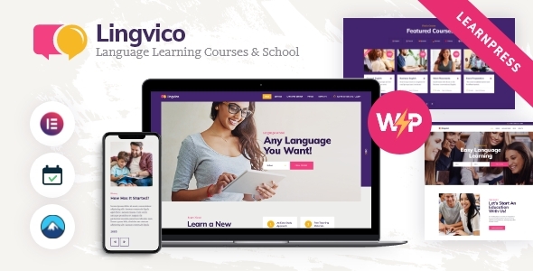 Lingvico | Language Center & Training Courses WordPress Theme icon