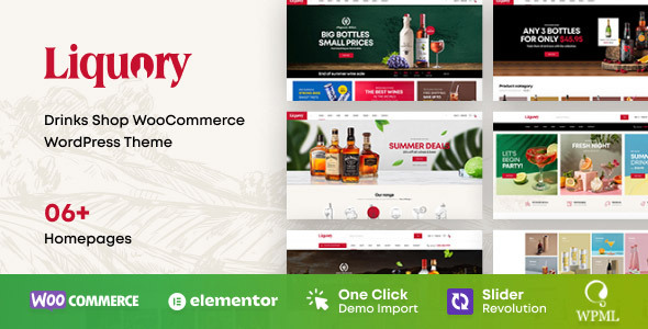 Liquory - Drinks Shop WooCommerce Theme icon