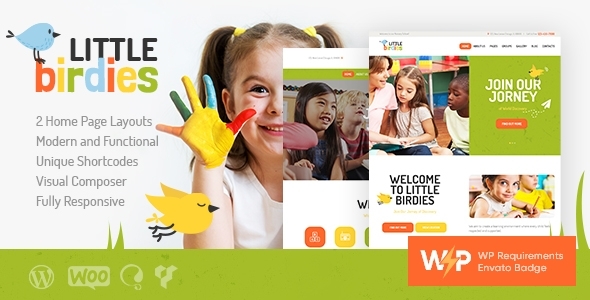 Little Birdies | A Multipurpose Children Kindergarten WordPress Theme icon