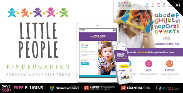 Little People | Kindergarten WordPress Theme for PreScool icon