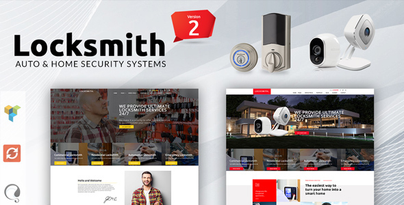 Locksmith - Security Systems WordPress Theme icon
