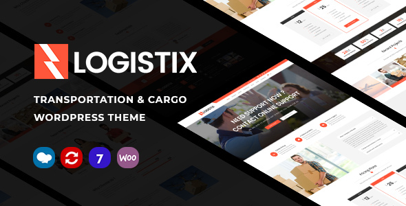 Logistix | Responsive Transportation WordPress Theme icon