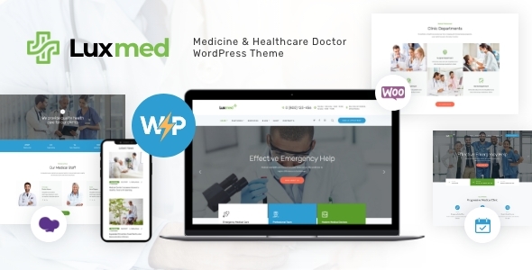 LuxMed | Medicine & Healthcare Doctor WordPress Theme icon