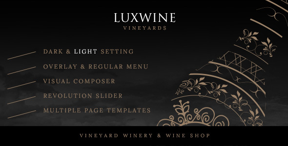 Luxwine - Wine WordPress Theme icon