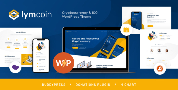Lymcoin | Cryptocurrency & ICO WordPress Theme icon