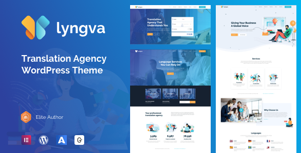 Lyngva - Translation Agency WordPress icon