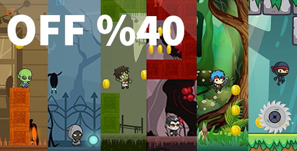 MEGA BUNDLE 6 RUNNER GAMES - IOS XCODE FILE WITH ADMOB icon