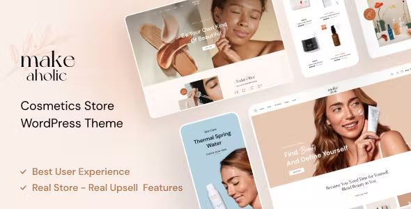 Makeaholic - Beauty Cosmetics WordPress Theme icon