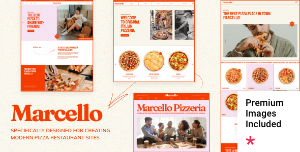 Marcello - Pizza Restaurant Theme icon