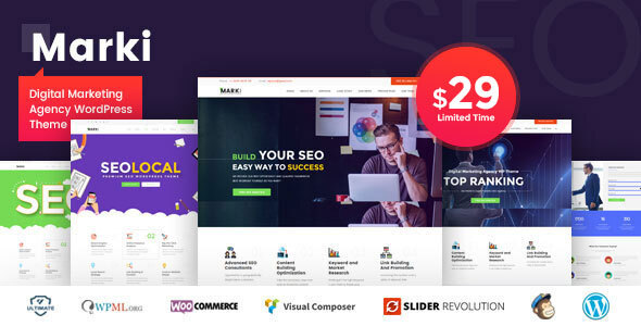 Marki - Digital Marketing Agency WordPress Theme icon