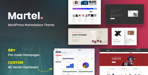 Martel - Modern eCommerce Marketplace WordPress Theme icon