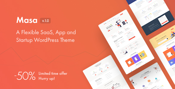 Masa - Creative Startup WordPress Theme icon