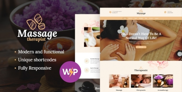 Massage Therapist and Spa Salon WordPress Theme icon