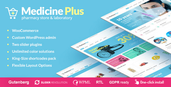 Medicine Plus - Medical Pharmacy & Drugstore Theme icon