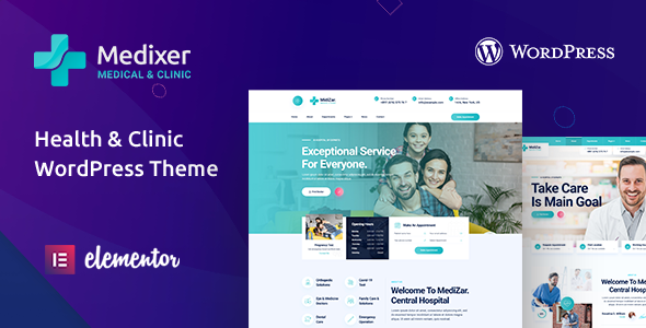 Medixer – Medical WordPress Theme icon