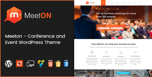 Meeton - Conference & Event WordPress Theme icon