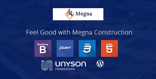 Megna Construction and Architecture WordPress Theme icon