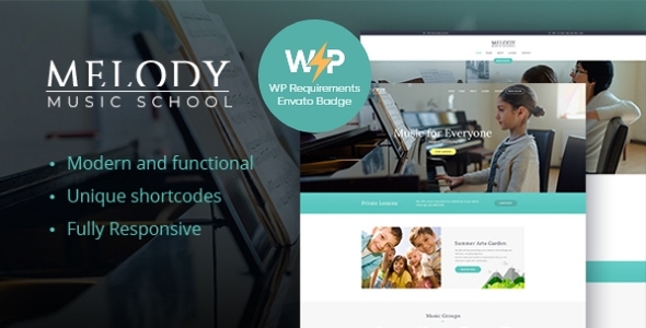 Melody - Arts & Music School WordPress Theme icon