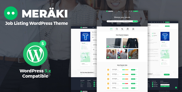 Meraki - Job Board WordPress Theme icon