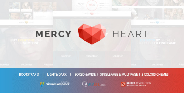 Mercy Heart - Modern Charity WordPress Theme icon