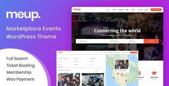 Meup - Event Marketplace WordPress Theme icon