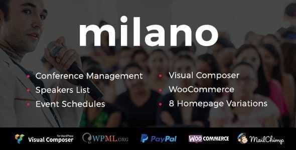 Milano | Event & Conference WordPress icon