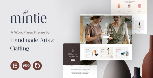 Mintie - Arts & Crafts WooCommerce Theme icon