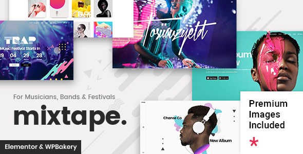 Mixtape - Music Theme for Artists & Festivals icon