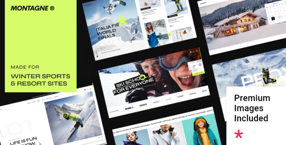 Montagne - Winter Sports & Ski Resort Theme icon