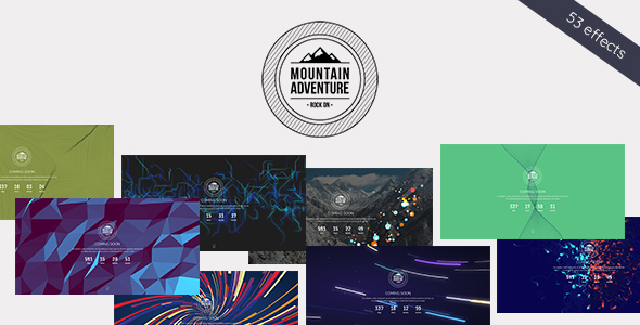 Mountain - Exclusive Coming Soon WordPress Theme icon