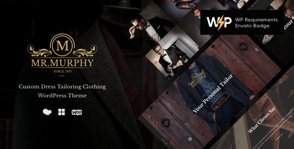 Mr. Murphy - Custom Dress Tailoring Clothing WordPress Theme icon