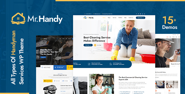 MrHandy – Handyman Services WordPress Theme icon