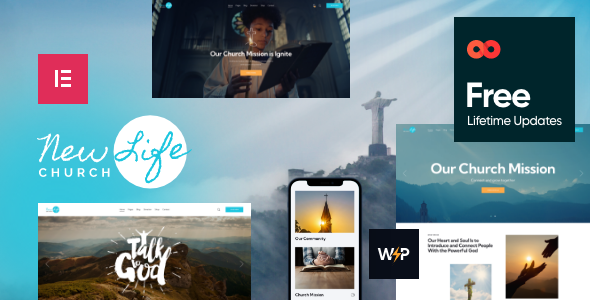 New Life | Church & Religion WordPress Theme icon