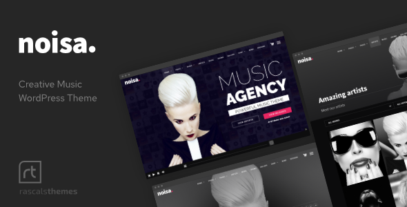 Noisa - Music Producers, Bands & Events Theme for WordPress icon