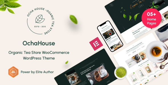 OchaHouse - Organic Tea Store WooCommerce WordPress Theme icon