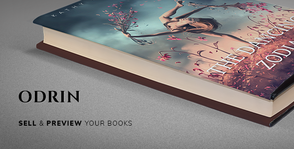 Odrin - Book Selling WordPress Theme for Writers icon
