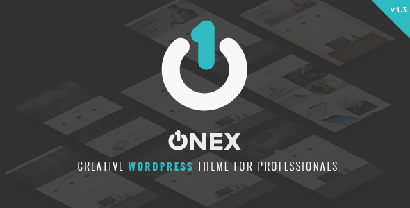 OneX Corporate & Business Portfolio Theme icon