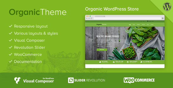 Organic | Farm & Food WordPress Theme icon