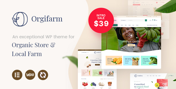 Orgifarm - An Organic Store WordPress Theme icon