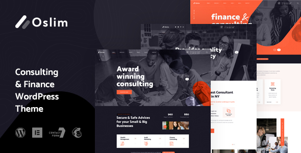 Oslim - Consulting & Finance WordPress Theme icon