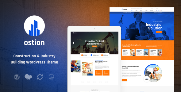 Ostion - Construction & Industry Building Company WordPress Theme icon