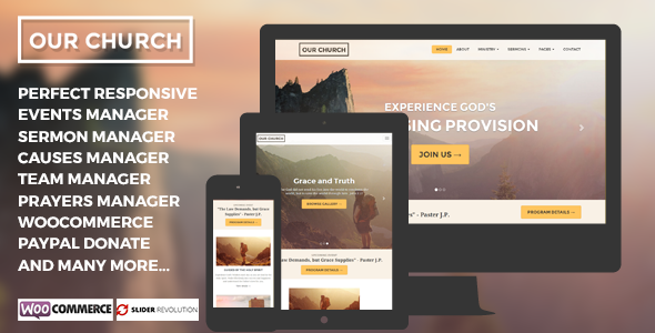 Our Church - Church WordPress Theme icon