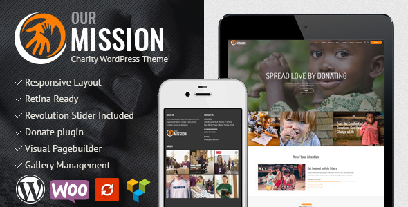Our Mission - Charity WordPress Theme icon