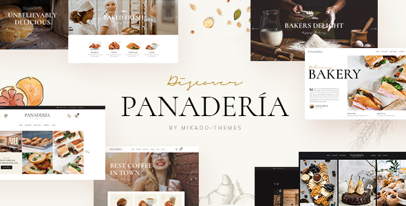 Panadería - Bakery and Pastry Shop Theme icon