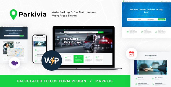 Parkivia | Auto Parking & Car Maintenance WordPress Theme icon