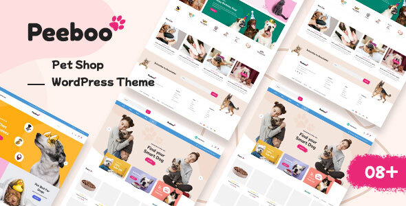 Peeboo – Pet Store WooCommerce WordPress Theme icon