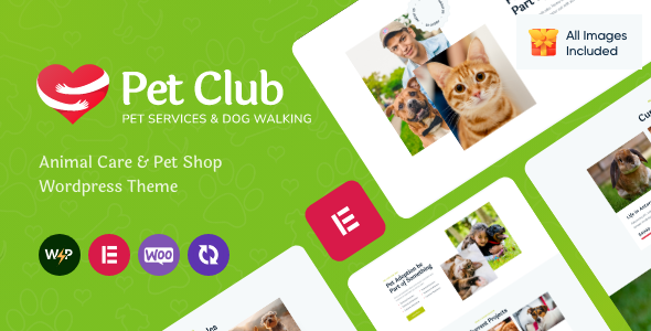 Pets Club - Pet Shop & Breeding Veterinary WordPress Theme icon