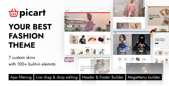 Picart - Fashion Shop WordPress WooCommerce Theme icon